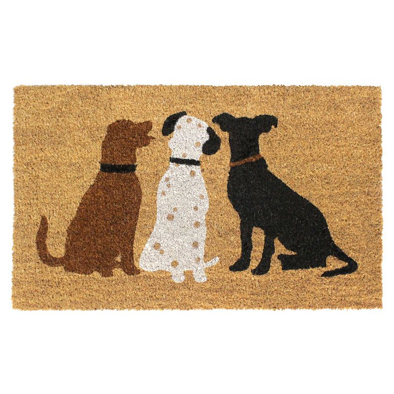 RugSmith Dogs Doormat - 18'' x 30''