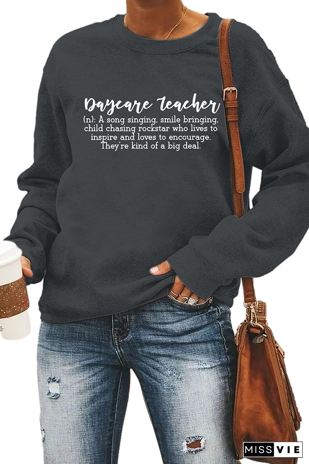 Daycare Teacher Definition Sweatshirt Wholesale