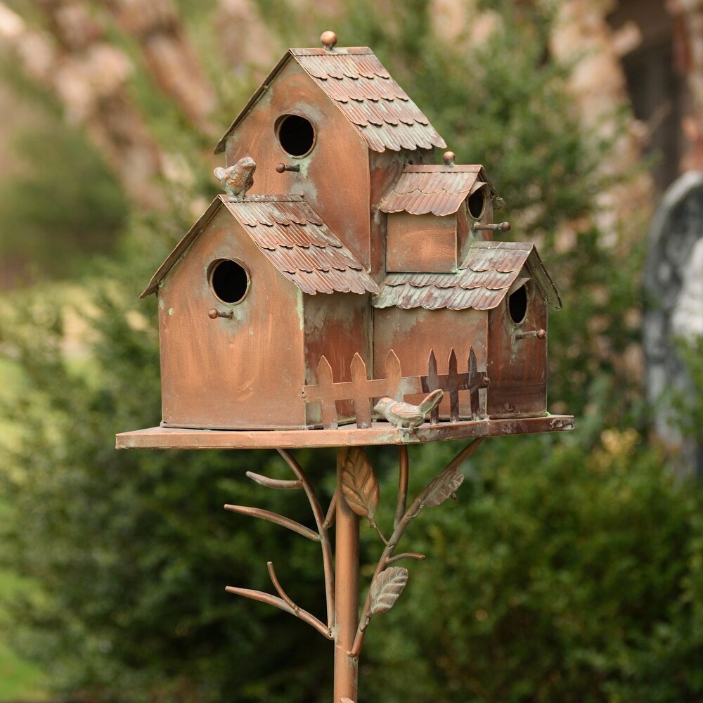 Country Style Iron Birdhouse \