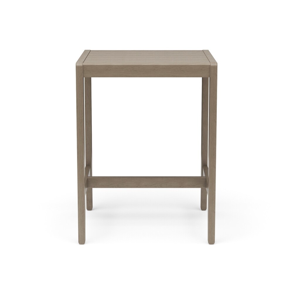 Homestyles Sustain Gray Wood Outdoor High Bistro Table   30\