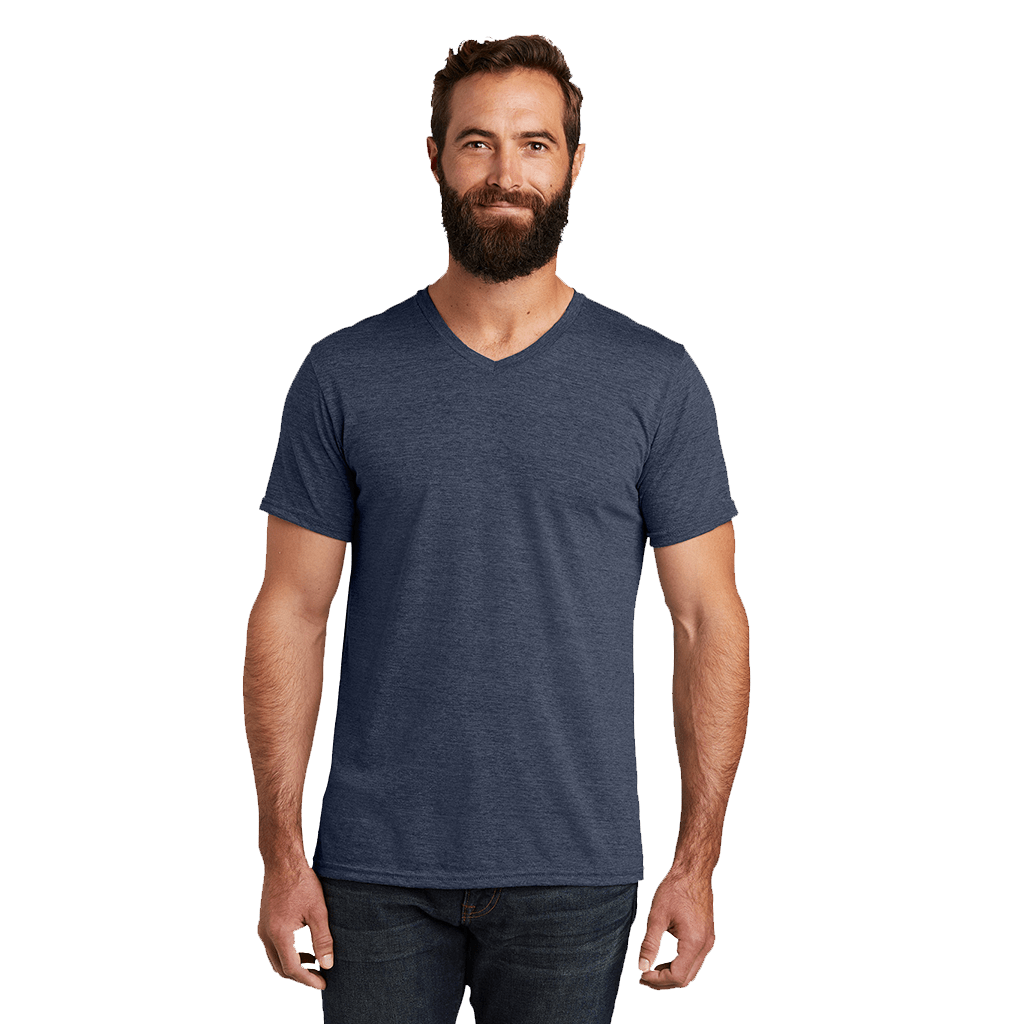 Allmade Unisex Tri-Blend V-Neck T-Shirt