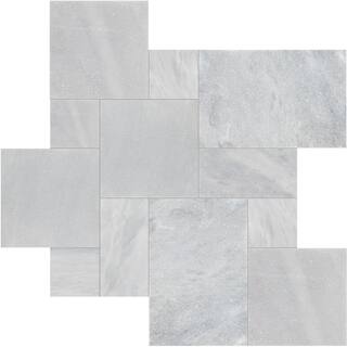 MSI Cosmic Gray Pattern 16 in. x 24 in. Rectangle Sandblast Marble Paver Kit (120 pieces160 sq. ft.Pallet) MCOSGRY10KITS