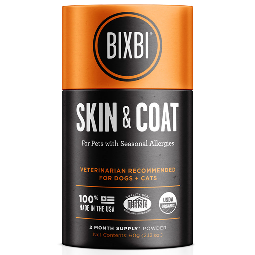 Bixbi Skin and Coat Supplement for Dogs and Cats