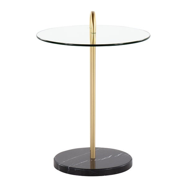 Silver Orchid Battista Side Table