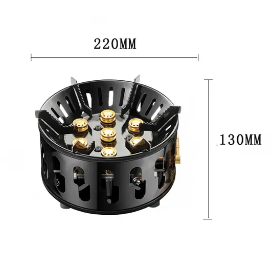 Outdoor Gas Burner Windproof Camping Stove Portable Tourist Equipment Mini Gas Camping Stove for Hiking outdoor