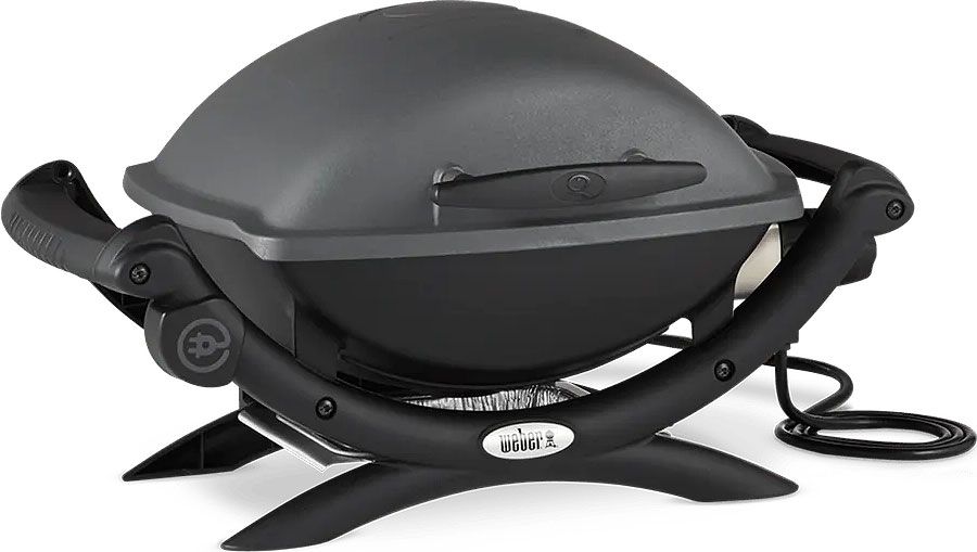 Weber Q 1400 Dark Grey Portable Electric Grill