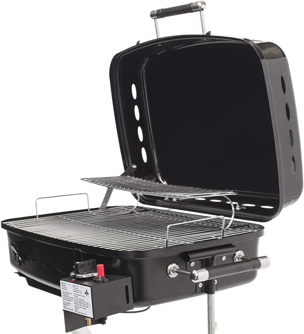 Flame King RV Mounted BBQ Motorhome Gas Grill ;