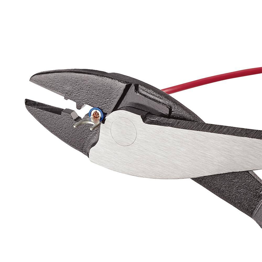 MW 10 in. Cable Cutting Pliers and 9.5 in. Crimping Plier (2-Piece) 48-22-6104-48-22-6103