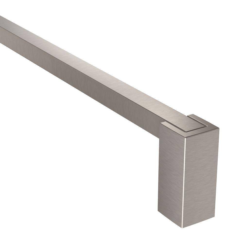 MOEN Kyvos 24 in. Towel Bar in Brushed Nickel BP3724BN