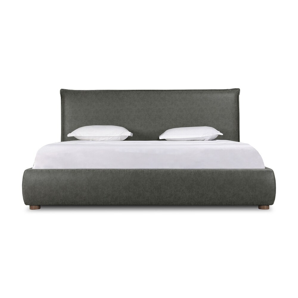 Aurelle Home Modern Upholstered Platform Bed