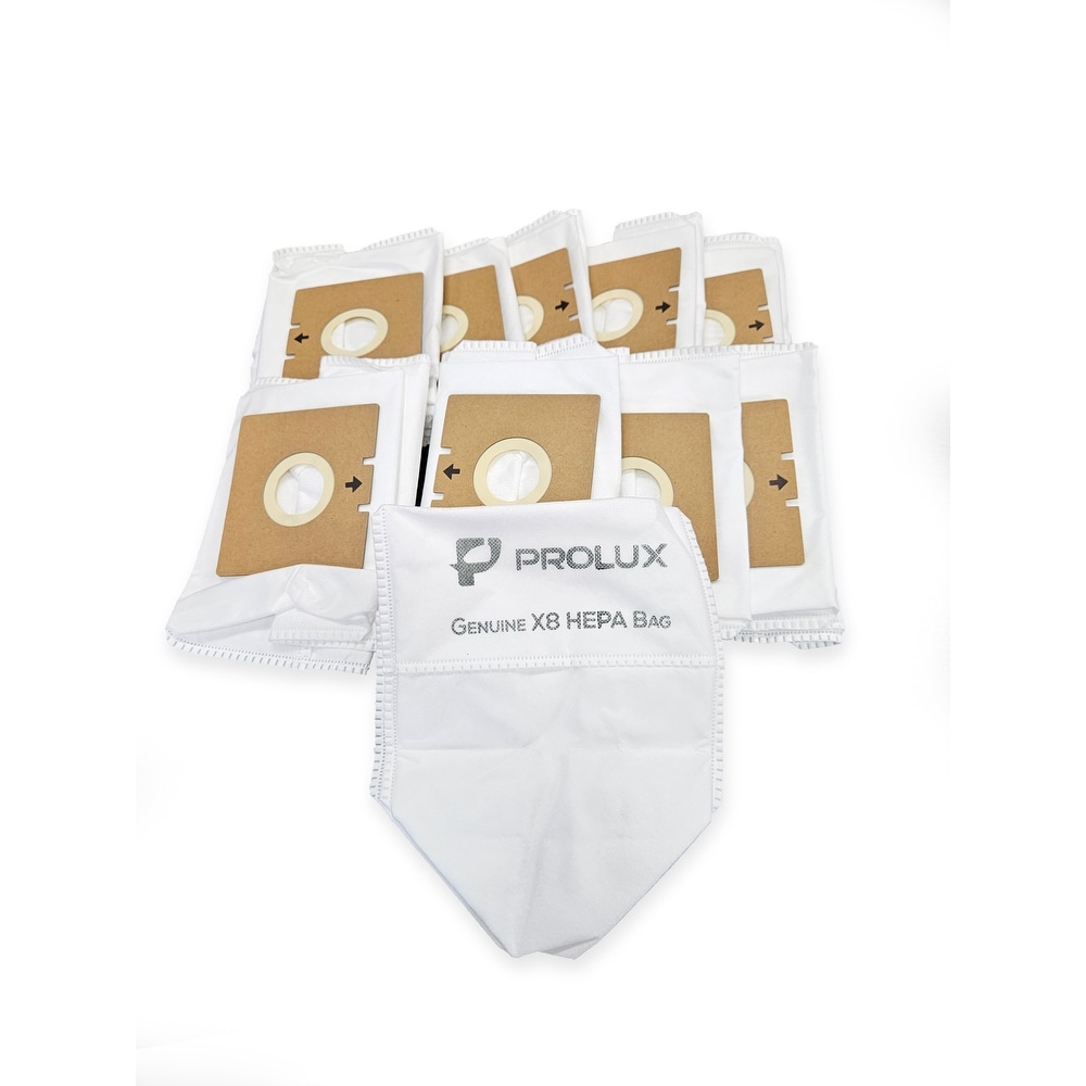 Prolux X8 Backpack Vacuum 10pk of Bags