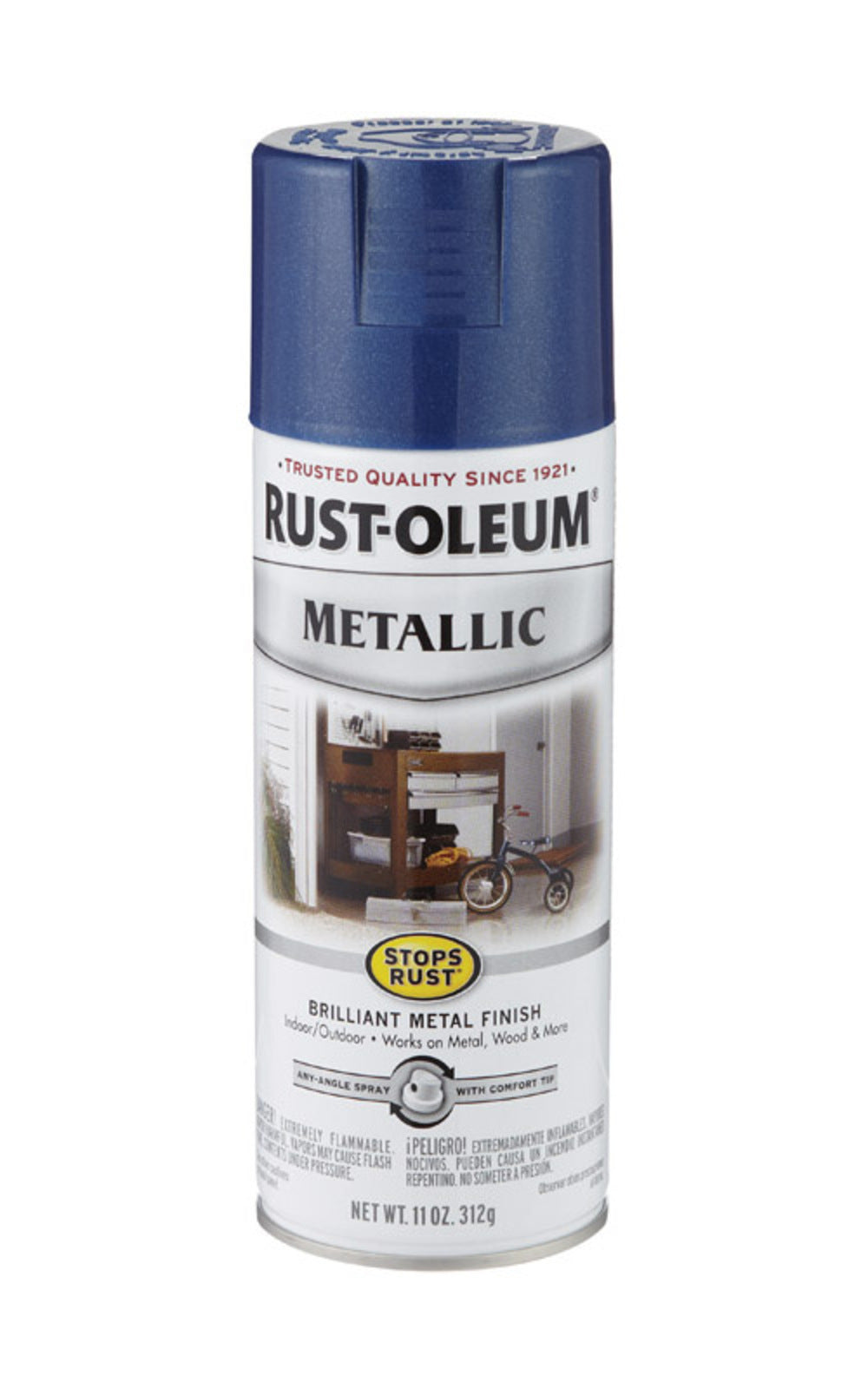 SPRYPAINT METALC BLU11OZ