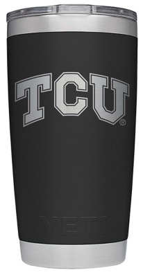 YETI TCU Horned Frogs 20oz. Rambler Tumbler