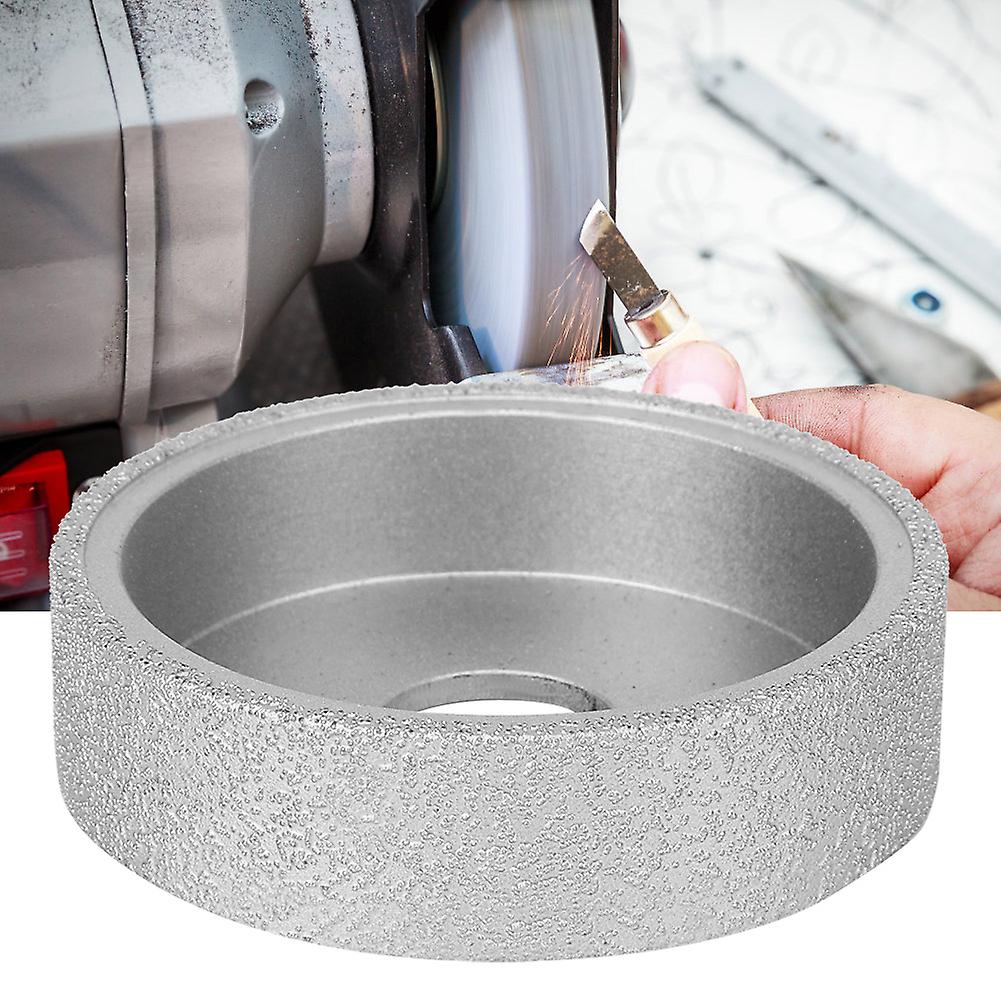 7.3cm Brazed Diamond Edge Grinding Wheel Flat Grinding Wheel For Stone Marble Ceramic2.5cm