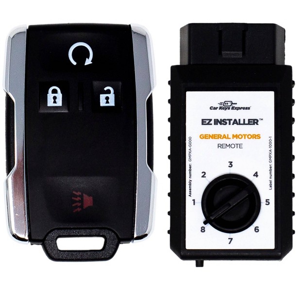 Car Keys Express Gm Keyless Entry Remote With Installer Gmrm 4tz2re