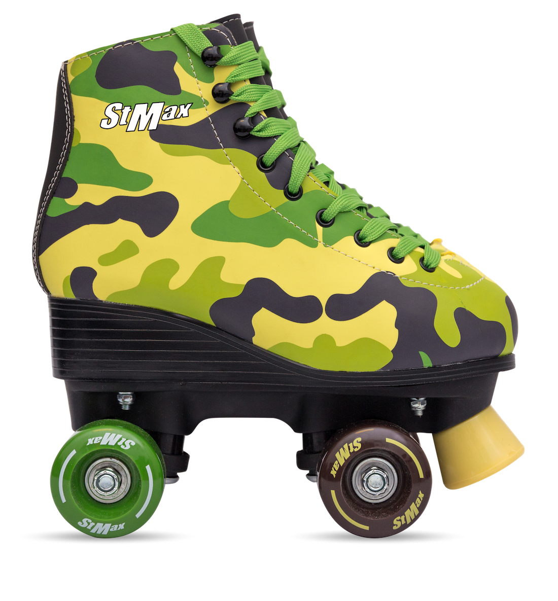 Quad Roller Skates for Girls & Boys, Men Women Outdoor Classic High Cuff Quad Skates with Lace System size 4.5 Women