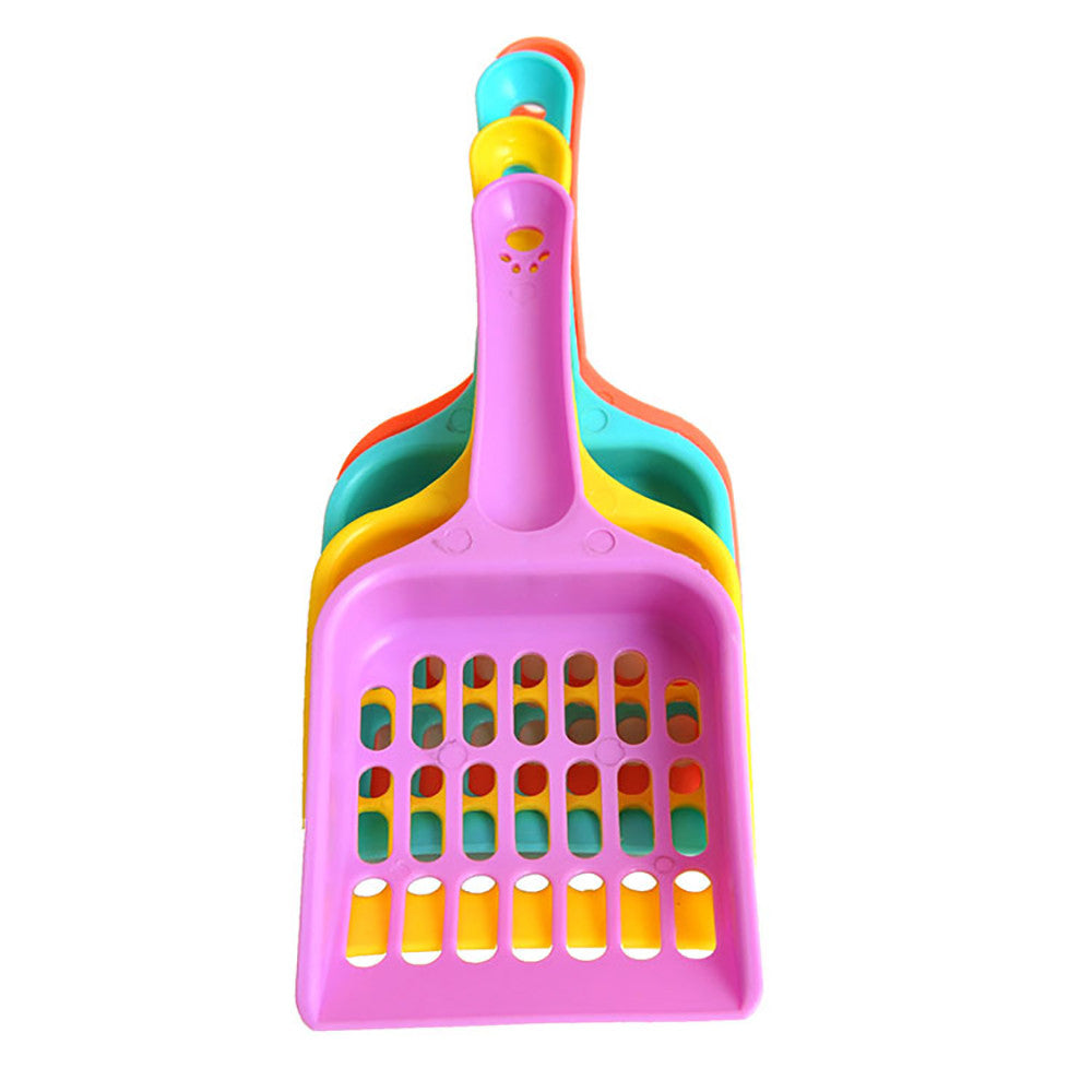 Pet Cat Pet Shovel Sand Scoop Waste Dog Puppy Litter Hollow Out Food Spoons Pet Supplies Wearing Accessories Toys