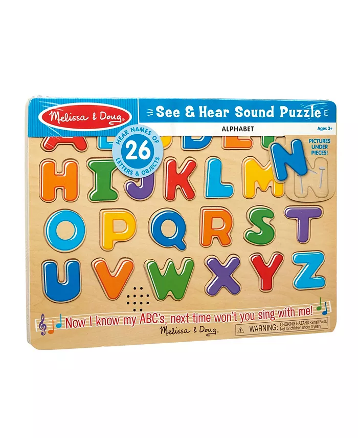 Melissa and Doug Kids Toy  Alphabet Sound Puzzle