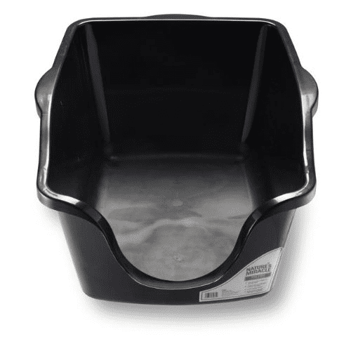 Nature's Miracle High-Sided Cat Litter Box， Easy-Clean Spout， 18.25 x 23.40