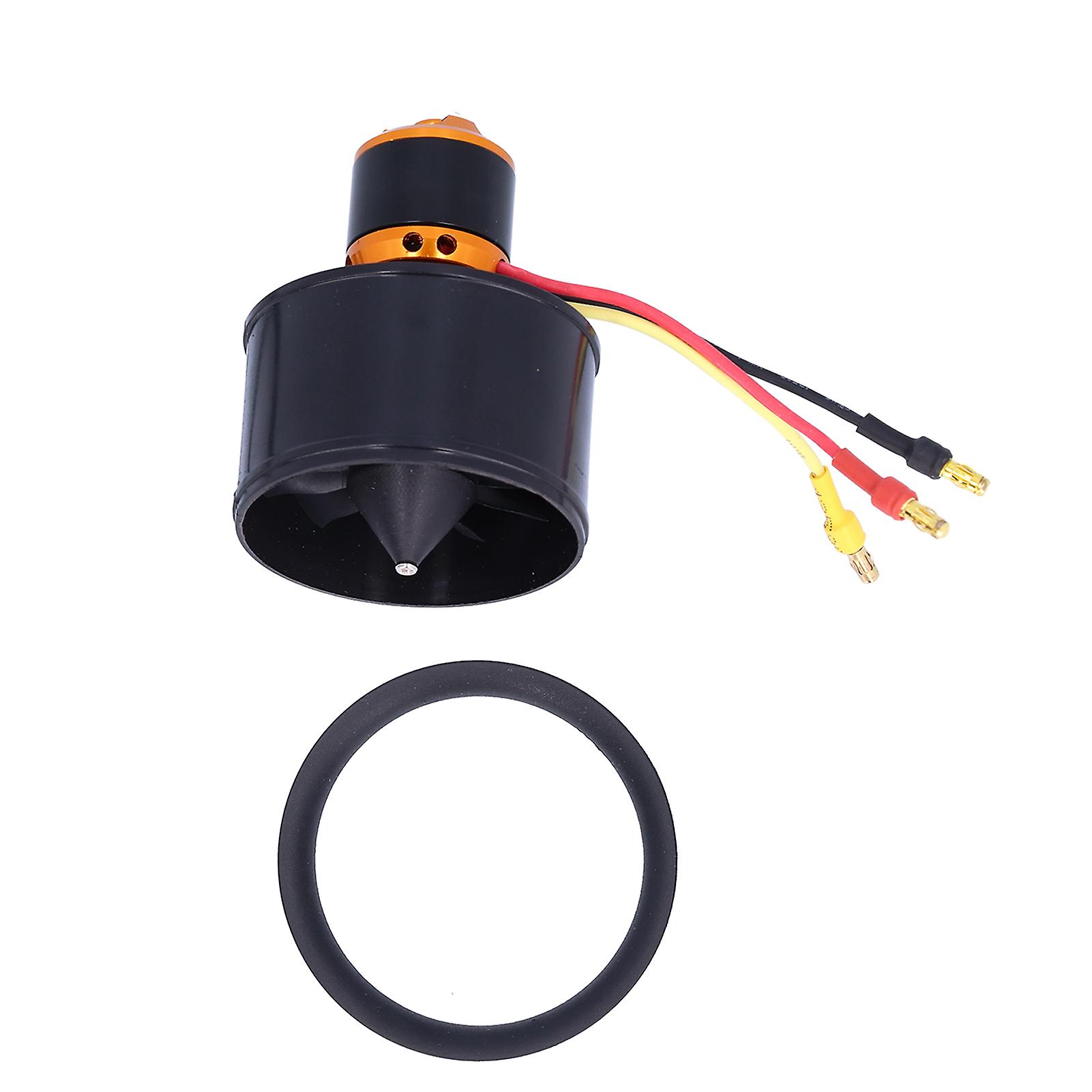 Qxmotor Qf261150mm Brushless Motor 34s With 12 Blades Ducted Fan For Rc Plane Helicopterclockwise 3300kv