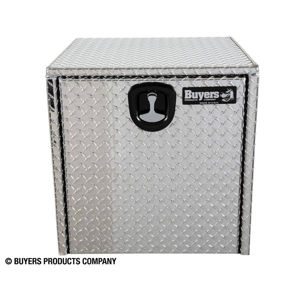 Buyers Products Company 24 in. x 24 in. x 30 in. Diamond Plate Tread Aluminum Underbody Truck Tool Box 1735133