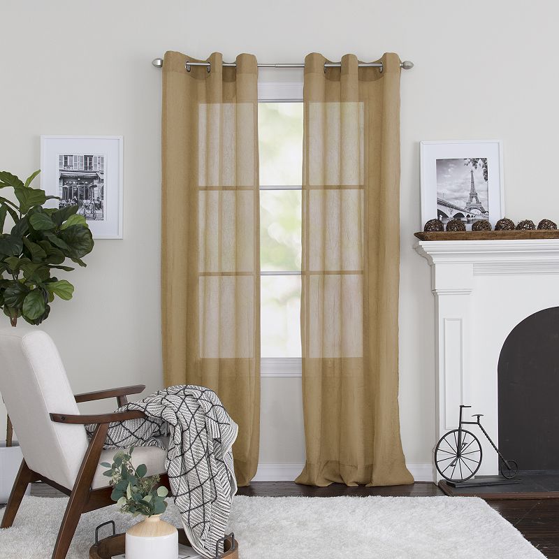 Miller Curtains Preston Grommet Top 1-Panel Window Curtain