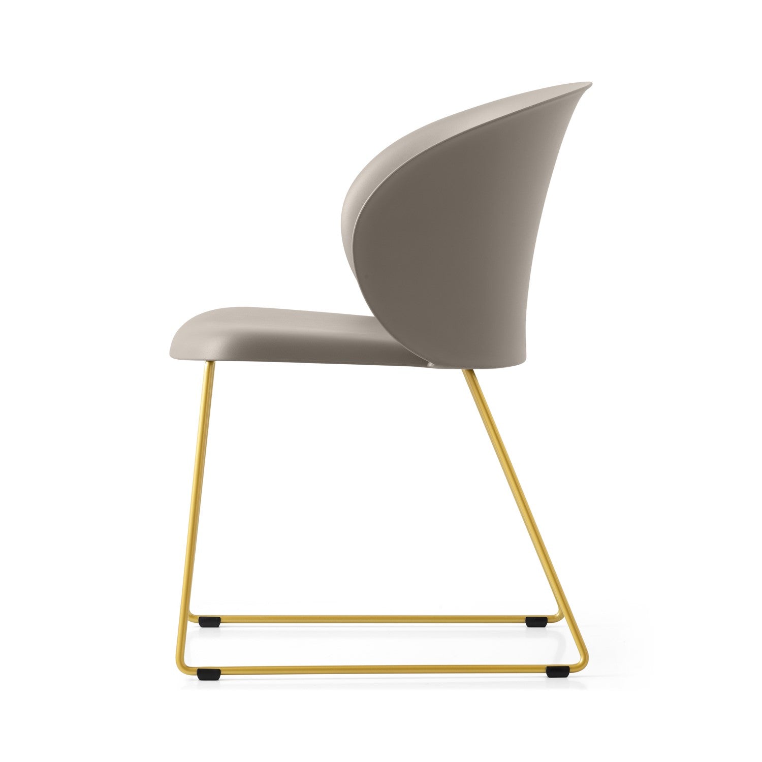 Tuka Indoor/Outdoor Painted Brass Leg Chair