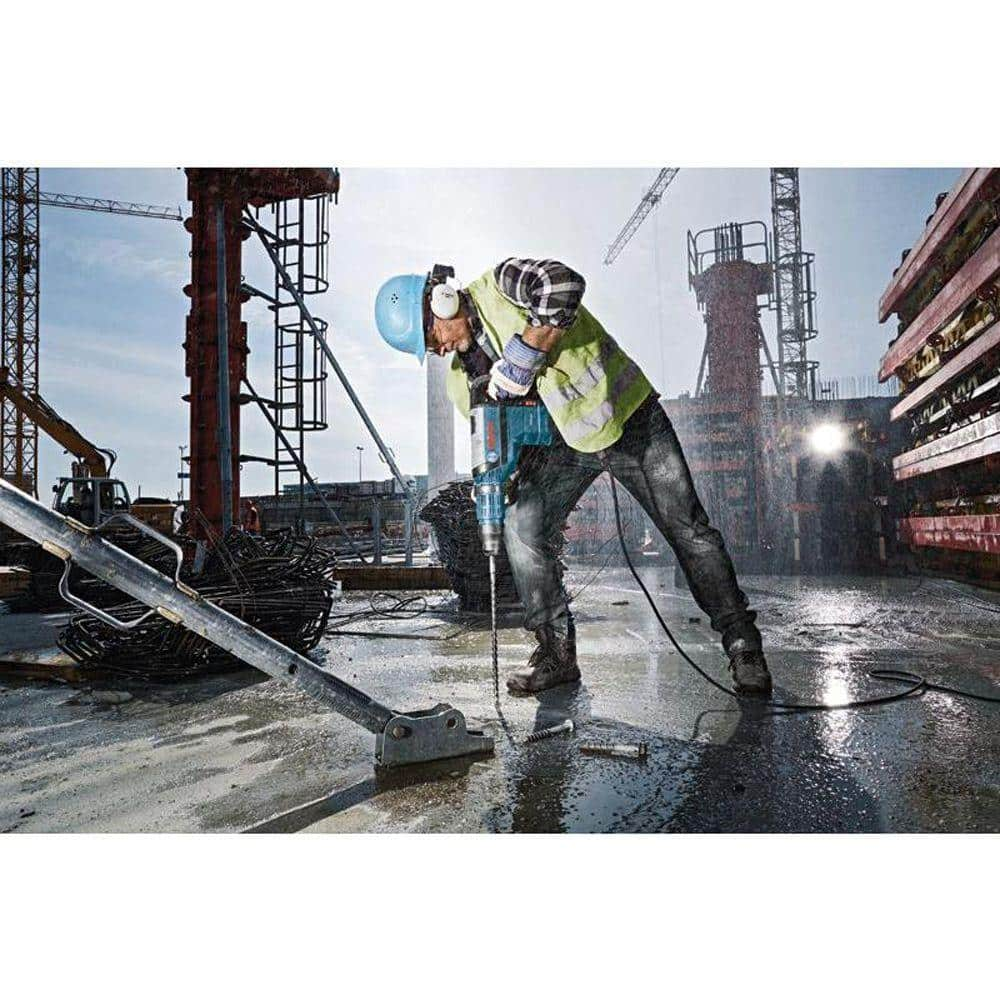 Bosch 13.5 Amp 1-3/4 in. Corded Variable Speed SDS-Max Concrete/Masonry Rotary Hammer Drill with Carrying Case RH745