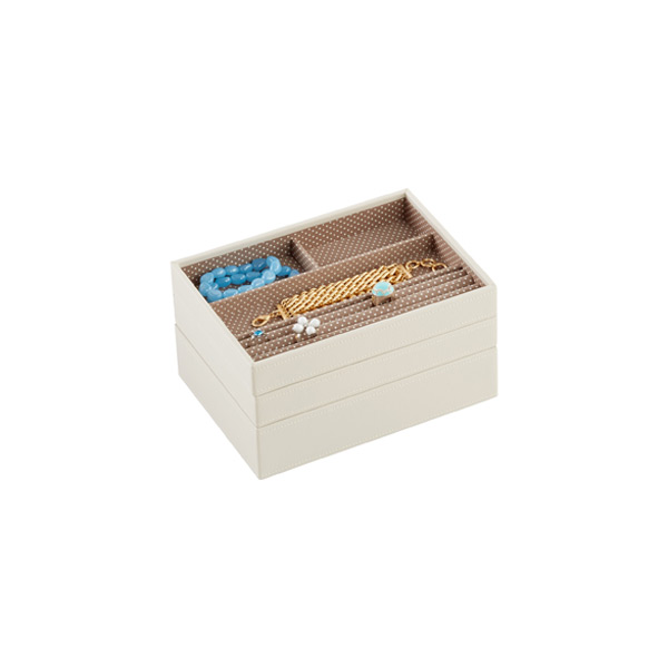 Vanilla Classic Stackers Premium Stackable Jewelry Box