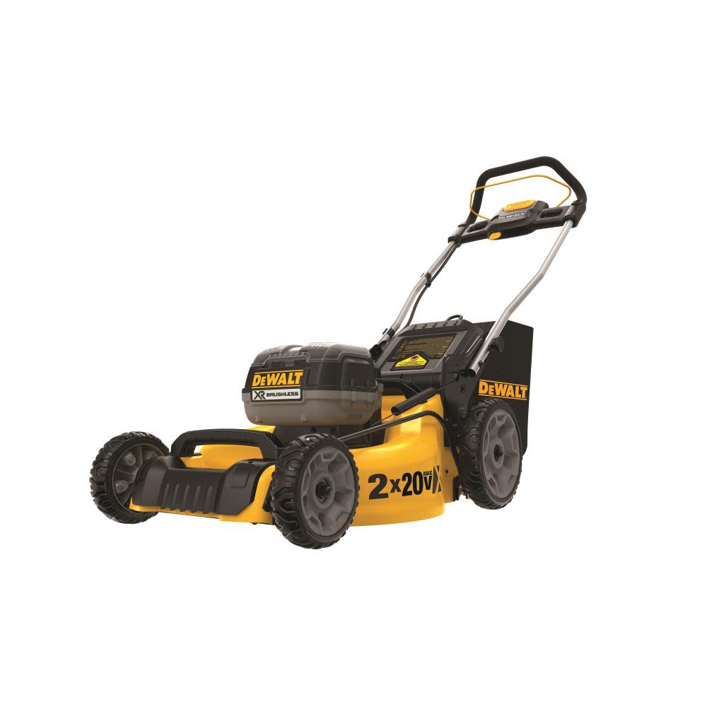 DEWALT 2x 20V MAX* Brushless 3-in-1 Cordless Lawn Mower (2 x 5.0 Ah) DCMW220P2 from DEWALT