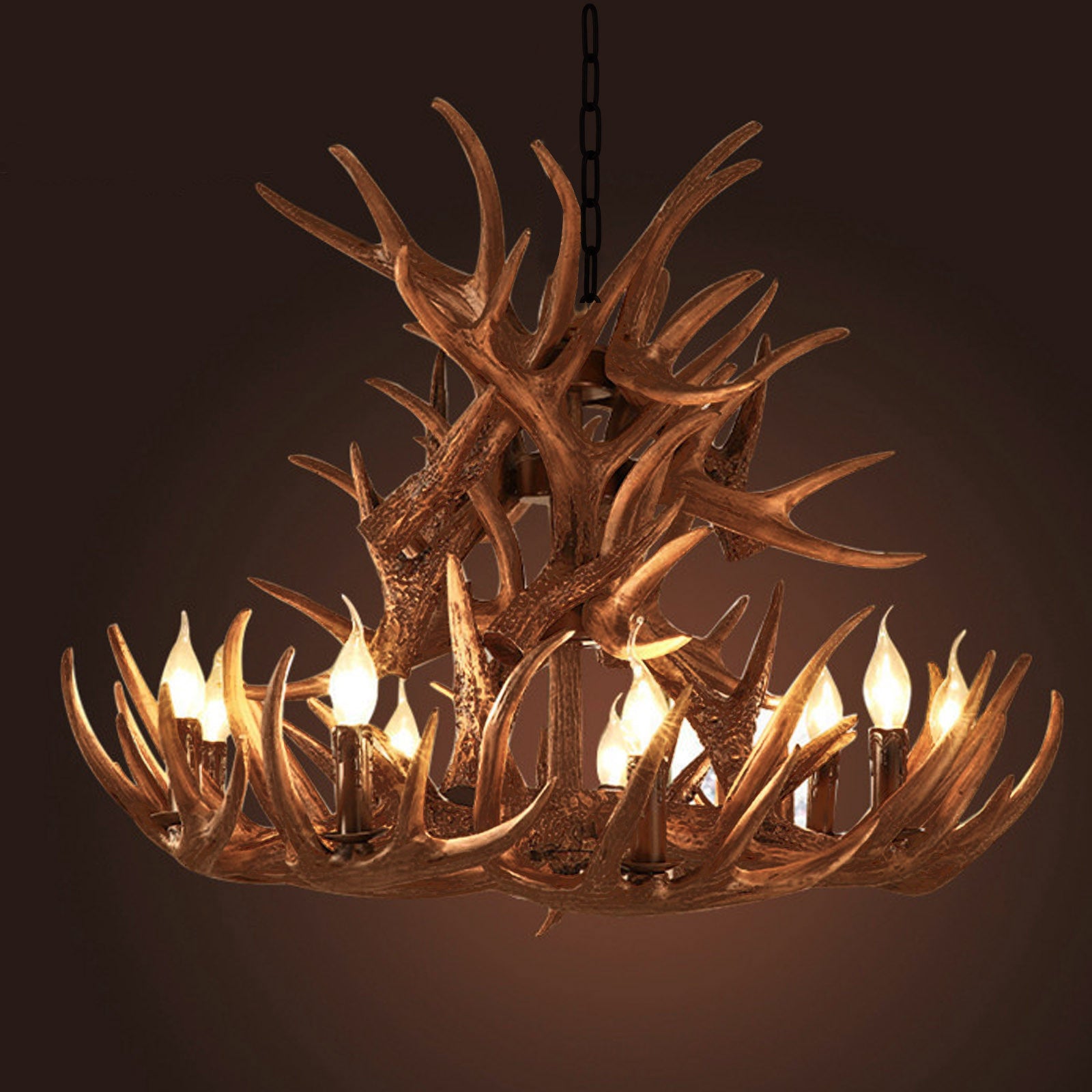 American Artistic Antler Decoration Resin Chandeliers Cy-Dd-278