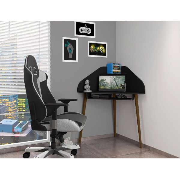 Bradley Corner Desk Black