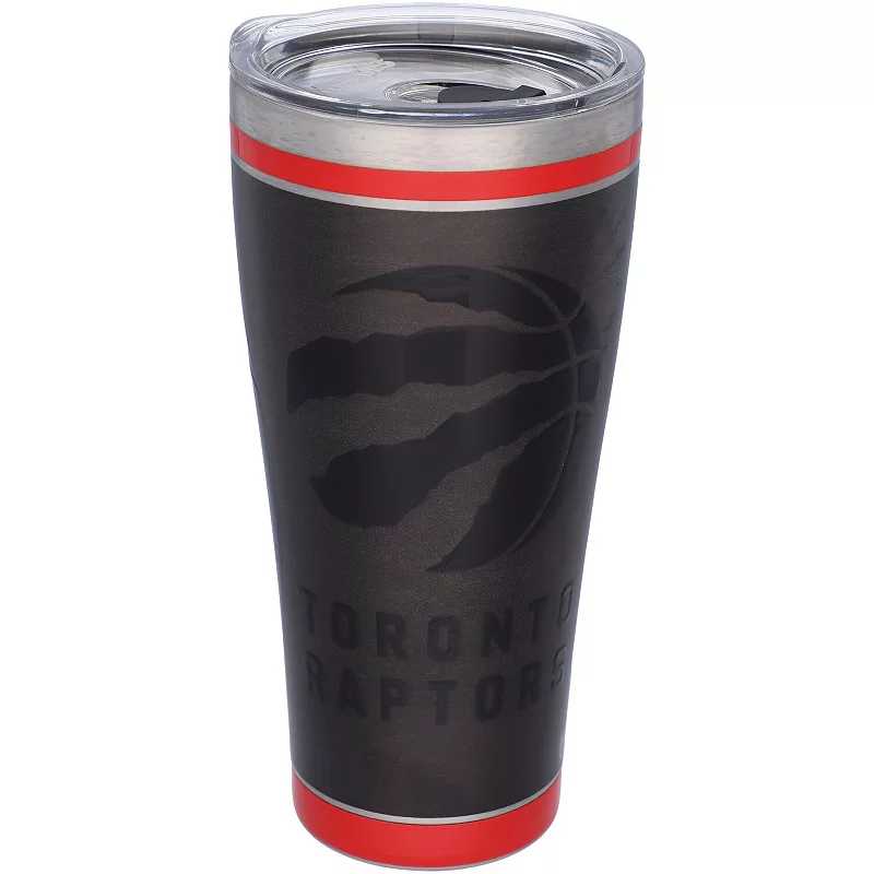 Tervis Toronto Raptors 30oz. Blackout Stainless Steel Tumbler