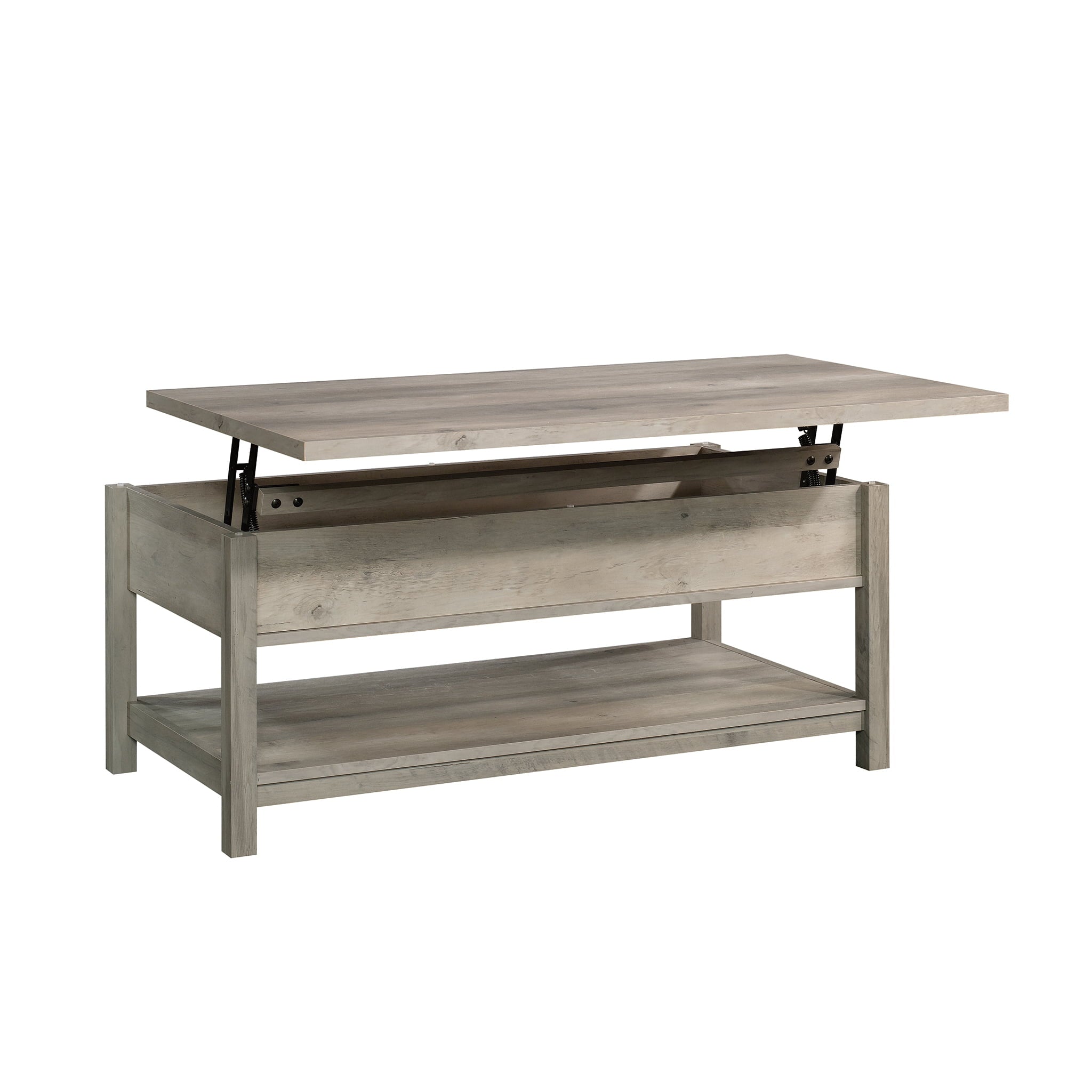 Better Homes & Gardens Modern Farmhouse Rectangle Lift-Top Coffee Table, Rustic Gray finish