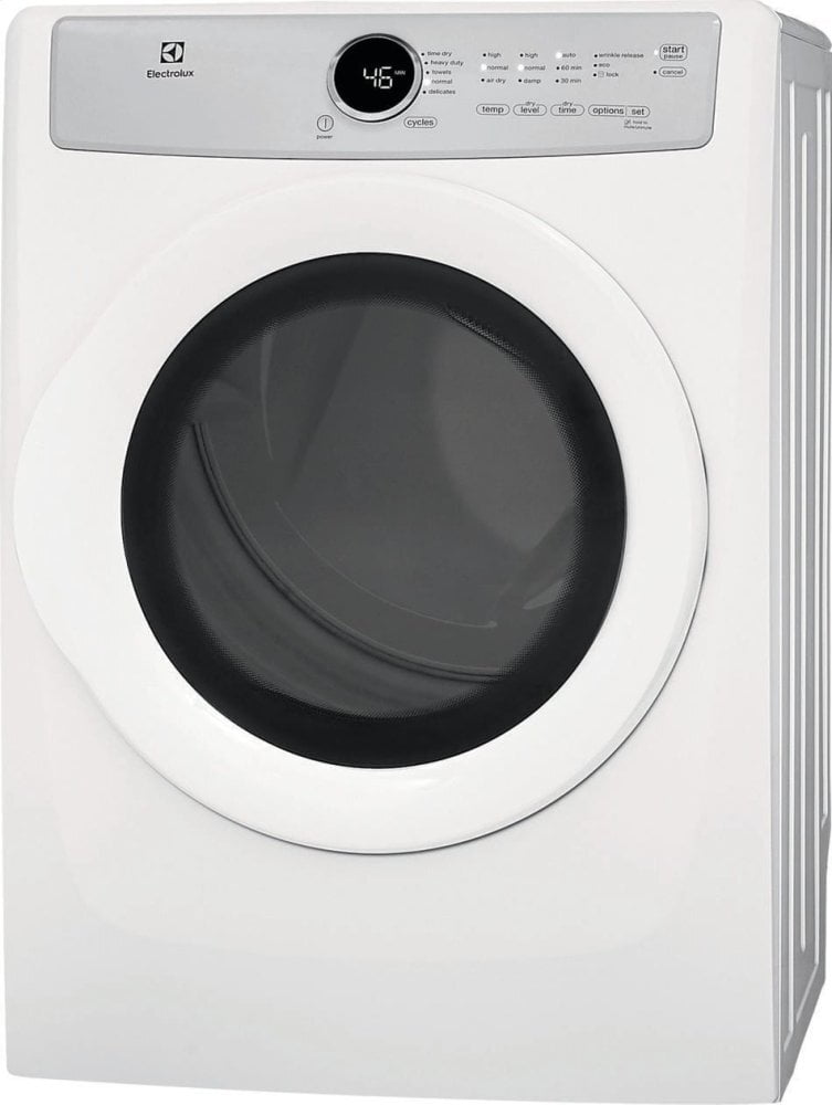 Electrolux EFDE317TIW Front Load Electric Dryer With 5 Cycles - 8.0 Cu. Ft.