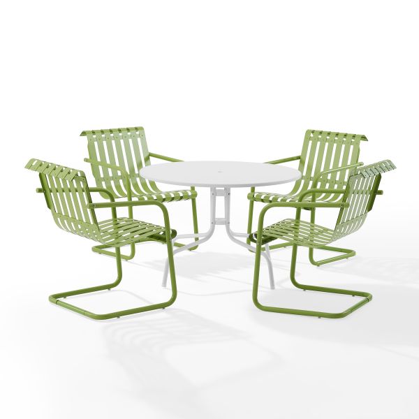 Gracie 5Pc Outdoor Metal Dining Set