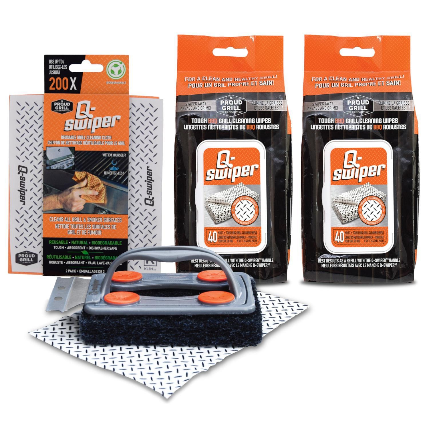 Q-Swiper Easy Grill Cleaning Gift Set