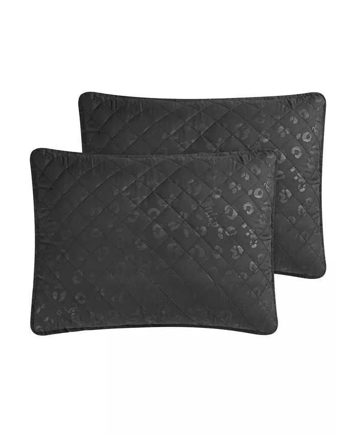 Juicy Couture Leopard Embossed 3-Pc. Quilt Set， Queen