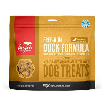 ORIJEN Freeze Dried Free Run Duck Dog Treats andndash; Pet Empire and Supplies