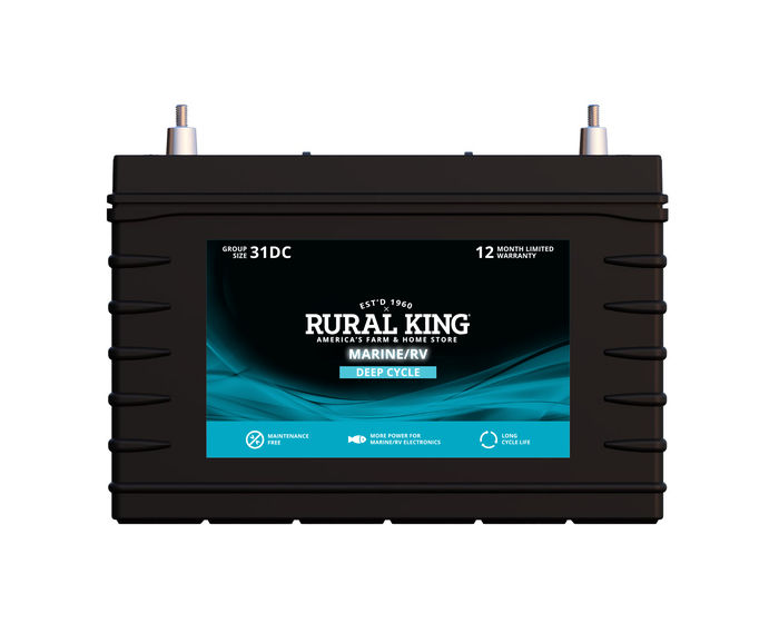 Rural King Deep Cycle Marine/RV Battery - DC31HDT