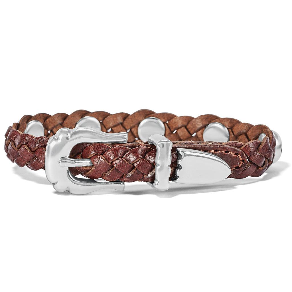 Brighton  Daisy Bandit Bracelet in Brown