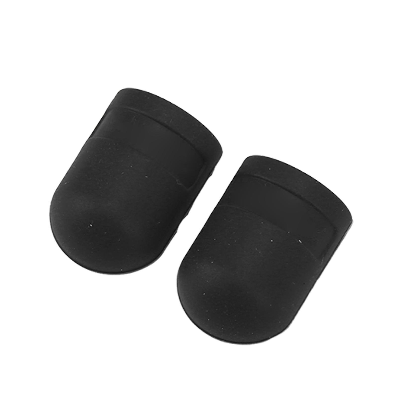 Risk 1 Pair Road Bike Hand Change Protective Sleeves Bicycle Silicone Anti Scratch Brake Lever Coverblack