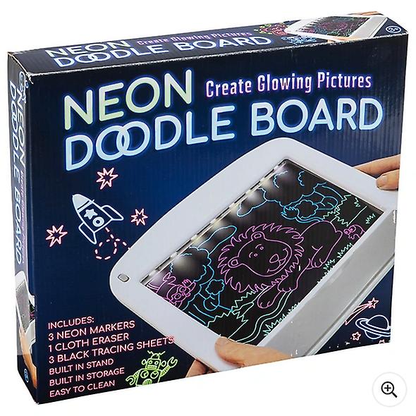 Neon doodle board