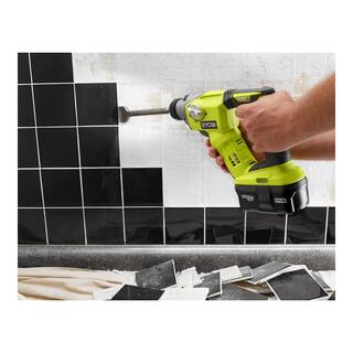 RYOBI ONE+ 18V Lithium-Ion Cordless 12 in. SDS-Plus Rotary Hammer Drill (Tool Only) P222