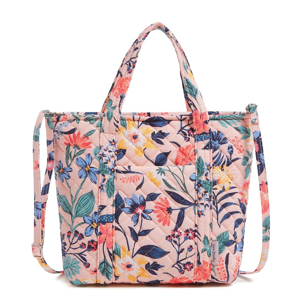 Vera Bradley  Mini Vera Tote Bag in Paradise Coral