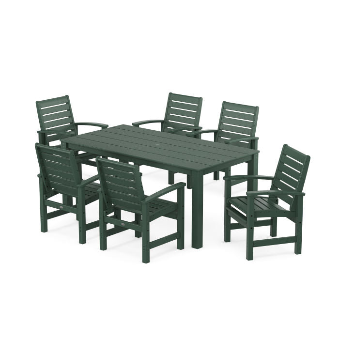 Polywood Signature 7-Piece Parsons Dining Set PWS2344-1