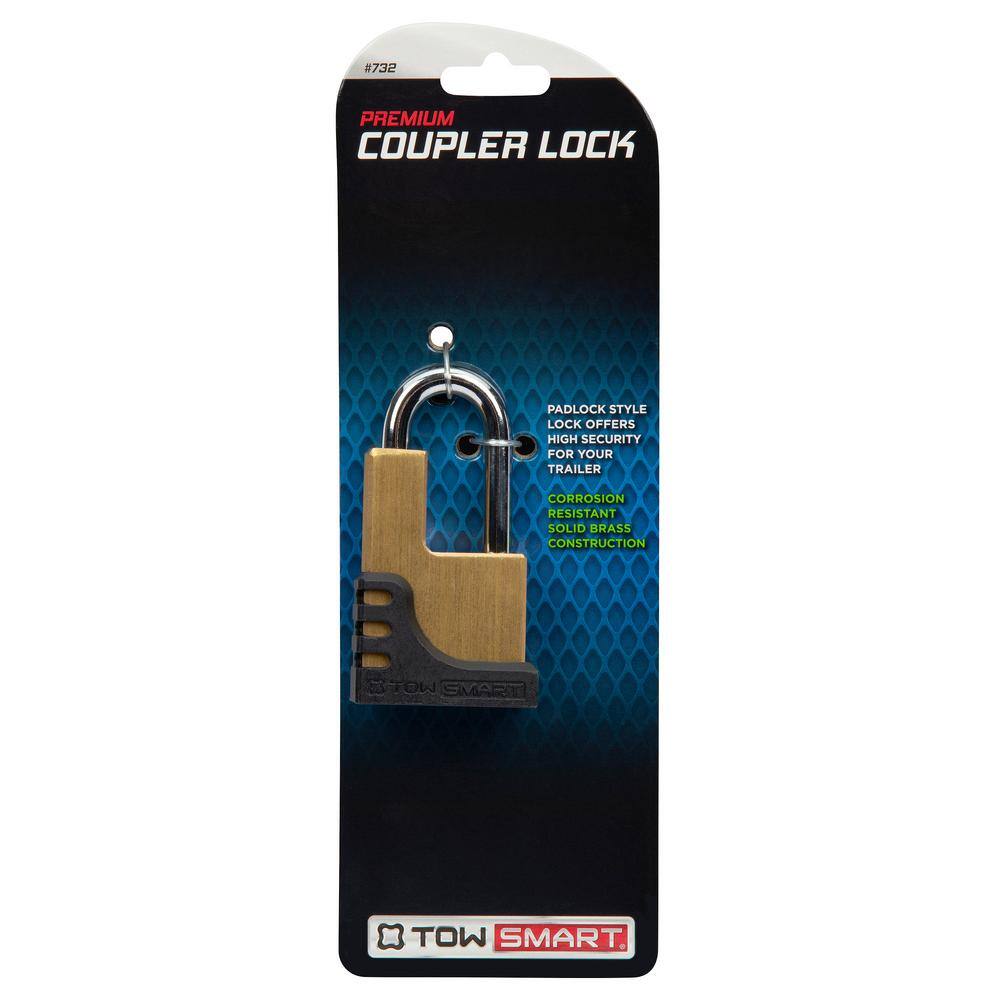 TowSmart Brass Coupler Lock 732