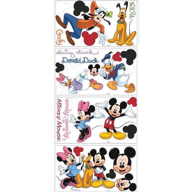 Disney's Mickey Mouse and Friends Peel and Stick Wall Decal by RoomMates