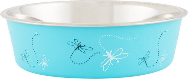 Loving Pets Bella Bowls Pet Bowl， Turquoise