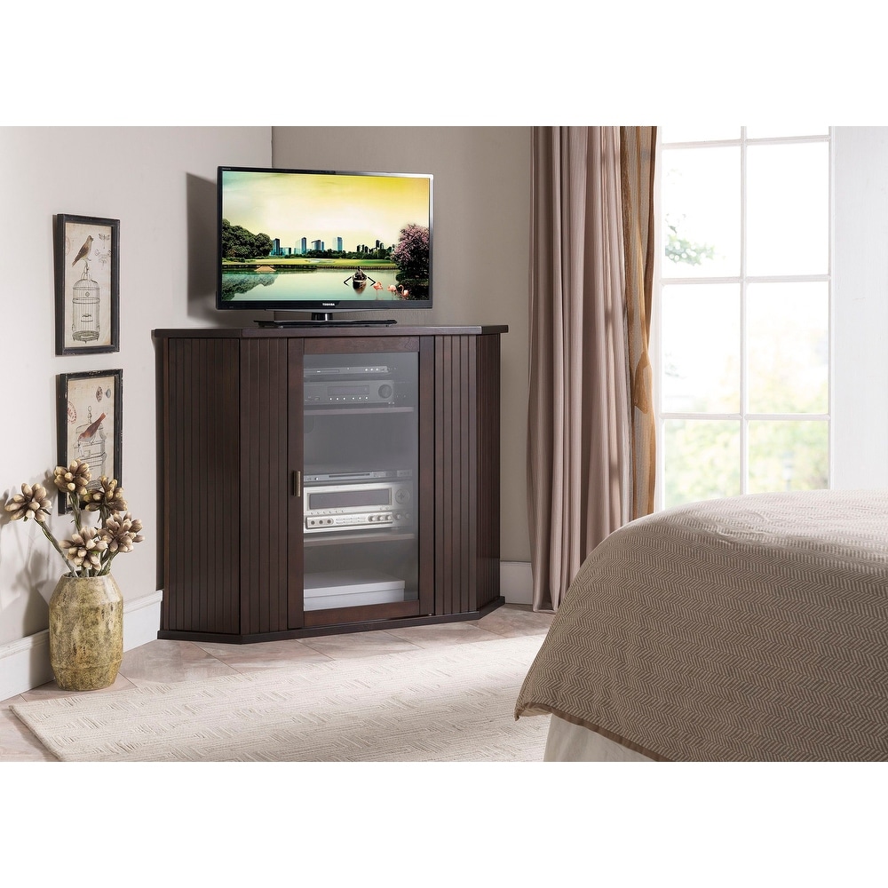 Wood Corner TV/Entertainment Center   47 inches in width